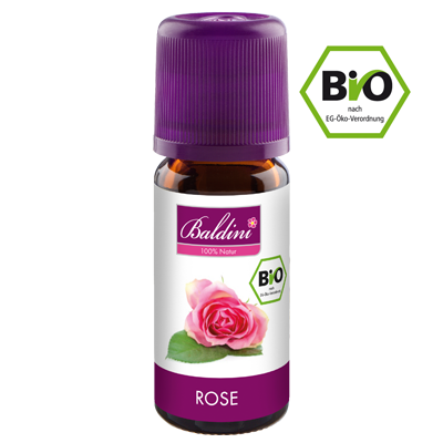 Bio Róża Bułgarska - aromaty do potraw, 10ml, Baldini Bio Róża Bułgarska - aromaty do potraw, 10ml, Baldini